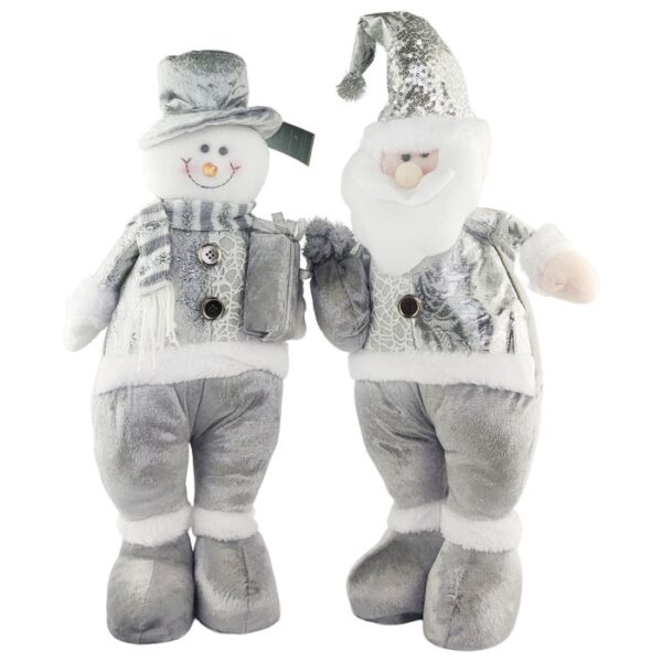 19" Santa Snowman Assorted