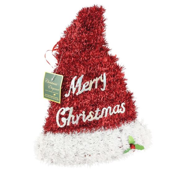 Tinsel Stocking & Hat