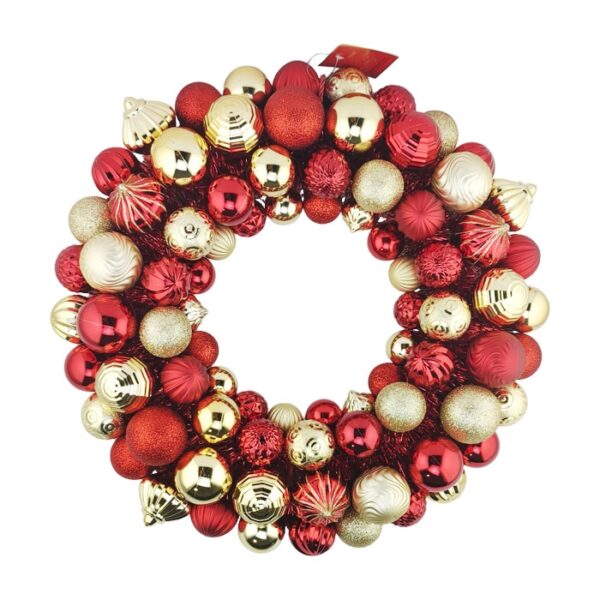 20" Ornament Wreath Assorted