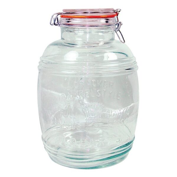 142 Oz Glass Canister Jar