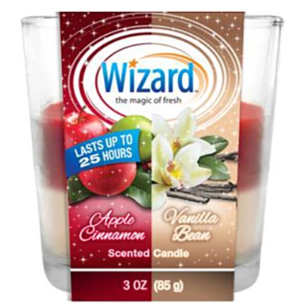 Wizard Apple & Vanilla Bean Scented Candle 3 Oz