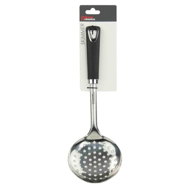 HB Stainless Steel Skimmer With Rubber Handle