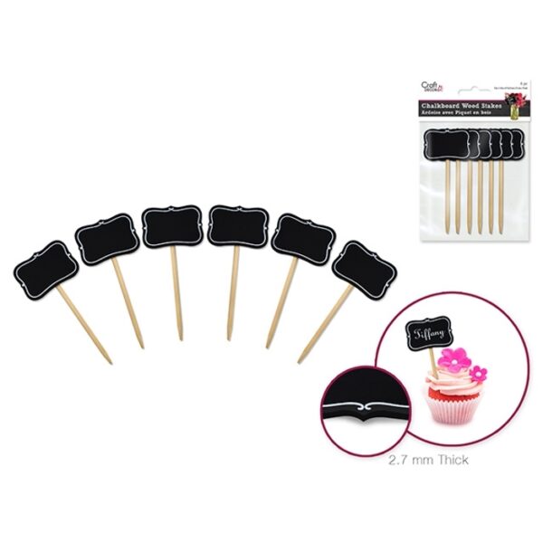 Chalk-it-Up Wood Chalk Bracket Border 6pc