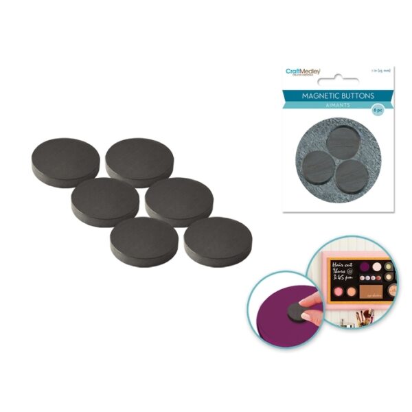 25mm On Mirror 6 Pieces/Pack