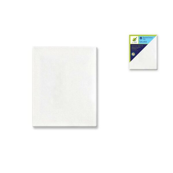 Rectangular 6x8" Primed Back-Stapled