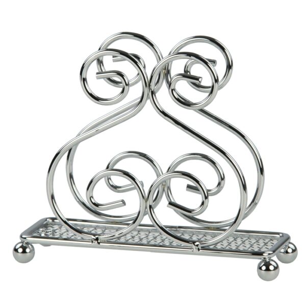 Chrome napkin holder