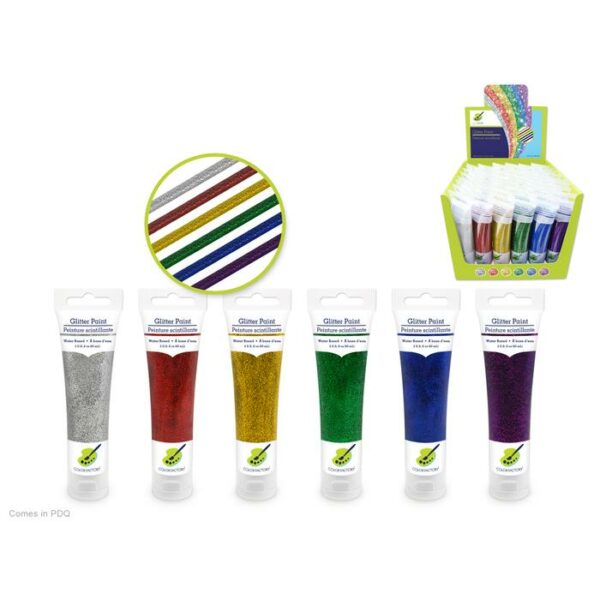 60ml Glitter Paint Squeeze-Me Dazzling Metallics