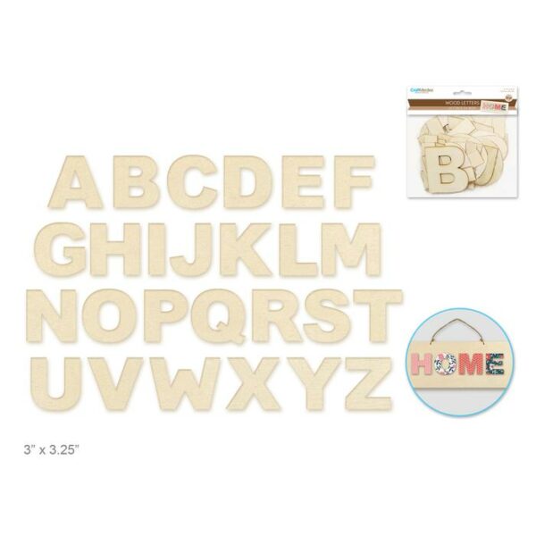 3"-3.25" Laser Cut 2mm Plywood 3-Ply x26 Block