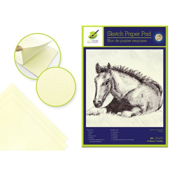 Sketch Pad 9"x12"x 24Sheets 150gsm