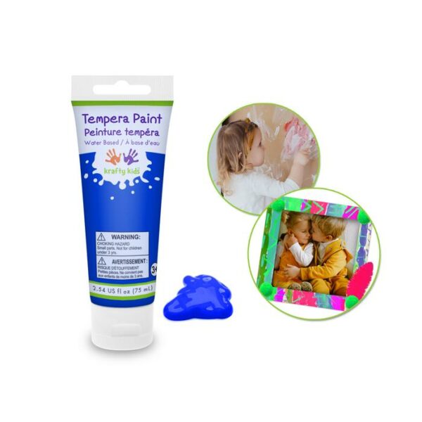 Krafty Kids Paint 75ml  Royal Blue 2.54 Oz