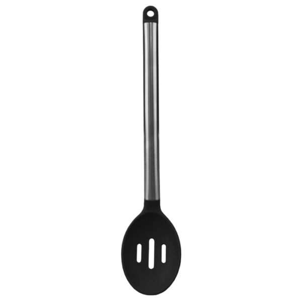 Stainless Steel Slotted Spoon With Silicone