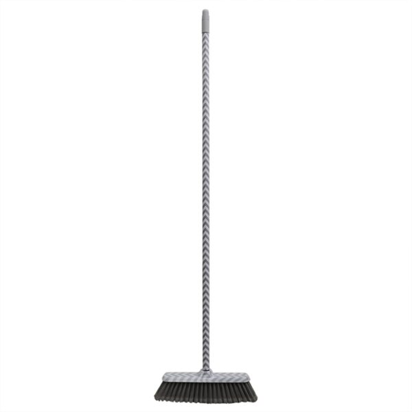 Push Broom Chevron Grey
