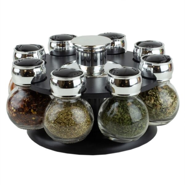 8 Piece Revolving Spice Rack
