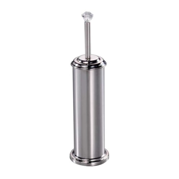 Stainless Steel Toilet Brush Holder With Diamond