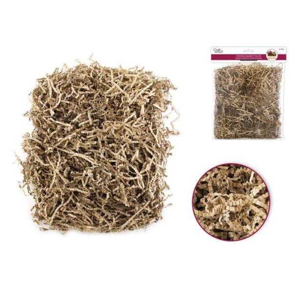 Natural Crinkle Basket Filler 2oz