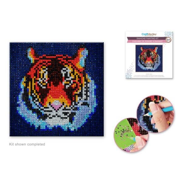 Diamond Painting Kit Tiger