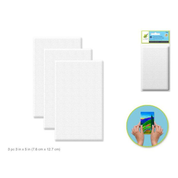3"x5" Artist Quality 3 Pack