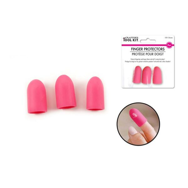 Silicone Finger Protectors x3 Non Stick