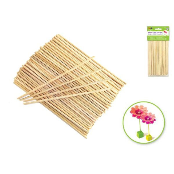 4" Natural Dowel x150 2.5mm Thick