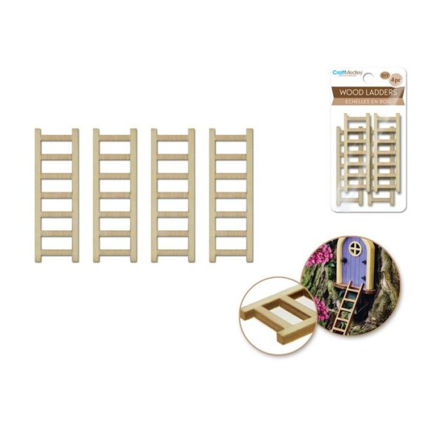 Ladders 6x2 Cm 4 Pieces