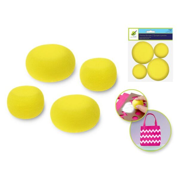 1.5"+2.4" Sponge x4  For Painting