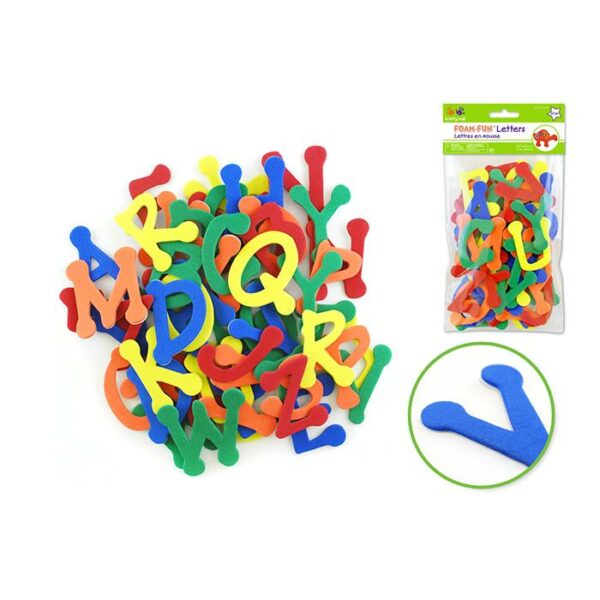 Alpha-Dot Primary 2" Foam-Fun Lettrex52 Self Stick