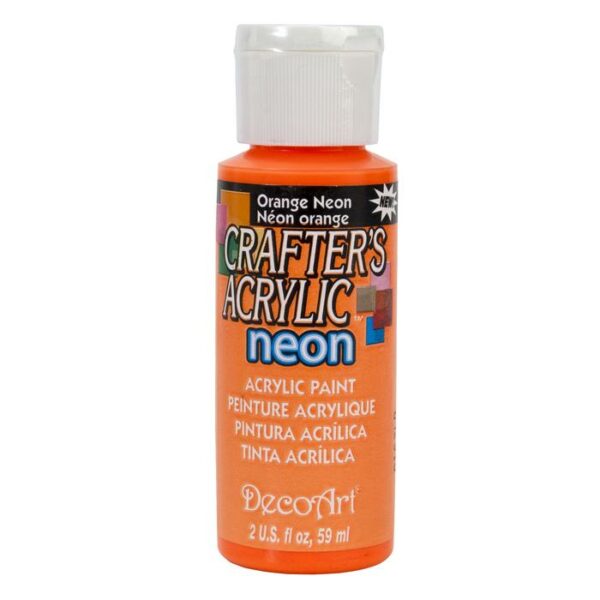2oz Craft & Hobby Orange Neon