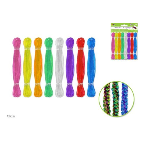Plastic Lacing Gimpx8 Glitter 19.2cm