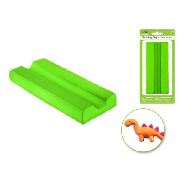 Modelling Clay 190g Solid Colors Lime Green
