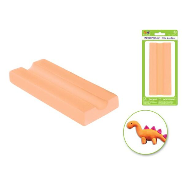 Modelling Clay 190g Solid Colors Pastel Peach