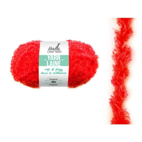 50g Really Red Soft'n'Fluffy Yarn