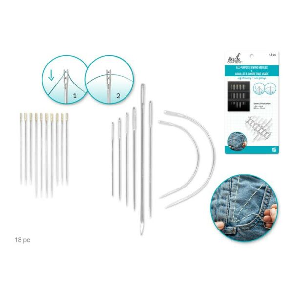 All Purpose Sewing Needles 18 Count