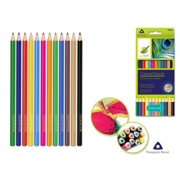 Color Pensils x12 Premium 3.0mm