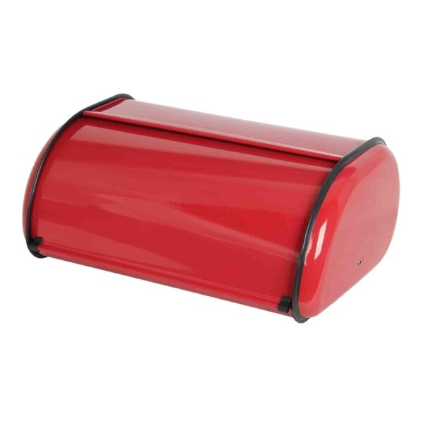 Bread Box Stainless Steel Red