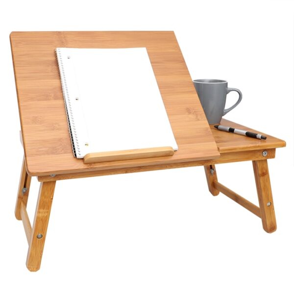 Bamboo Laptop Tray With Drawer