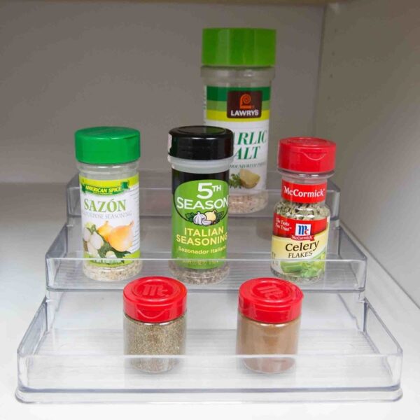 3-Tier Spice Rack Clear