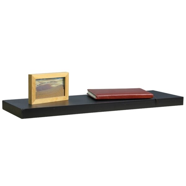 30" Floating Shelf Black