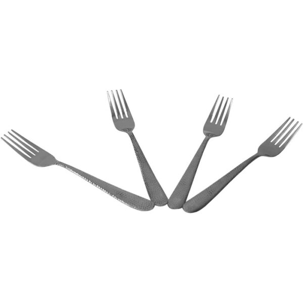 4 Pieces Stainless Table Fork Set Hammare