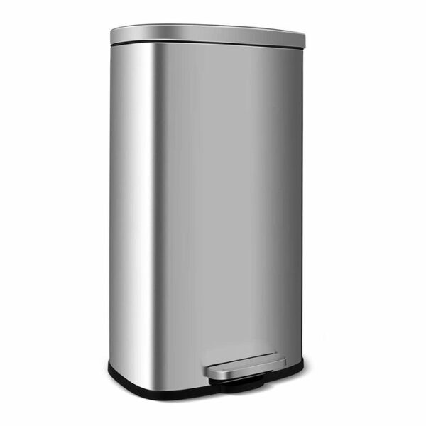 30 Liter Stainless Step Bin Soft Close