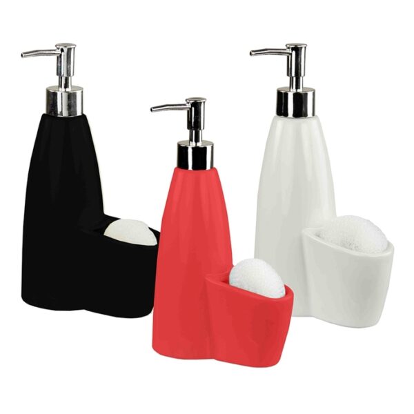 Soap Dispenser With Sponge Tall A