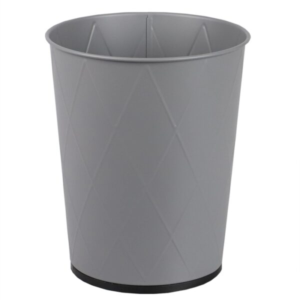 8 Liter Waste Bin Diamond Grey