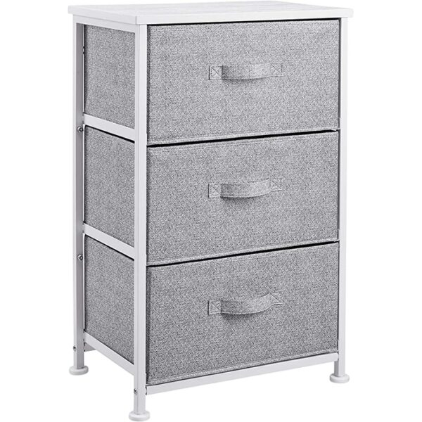 3 Drawer Cart Beige