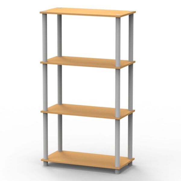 Storage Shelf 4 Tier Beech