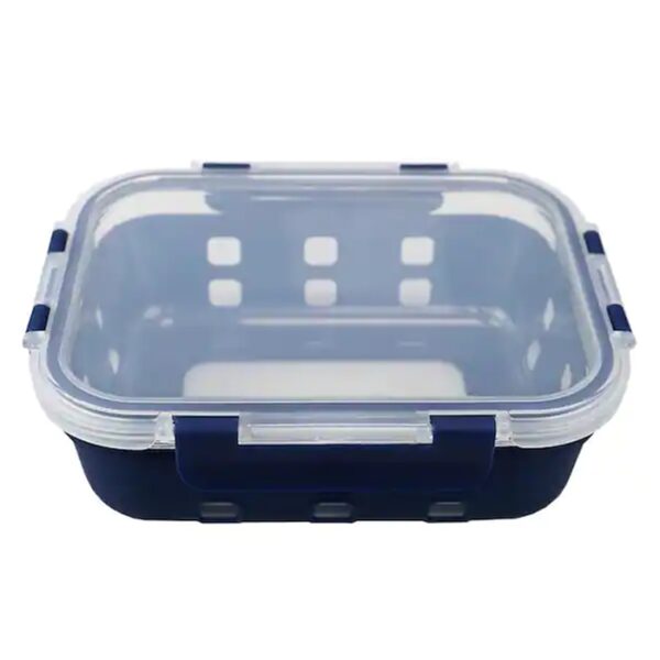 Glass Storage Container With Lid And Silicone Slee
