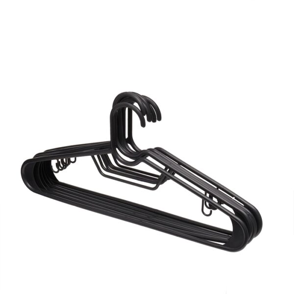20 Pieces Plactic Hanger Set Black