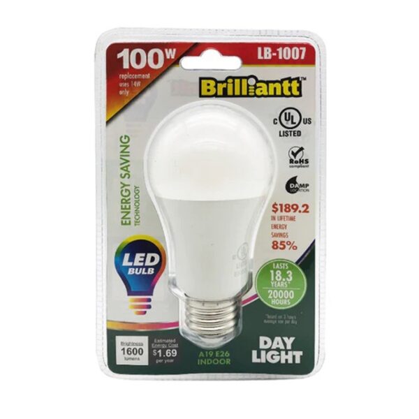 Light Bulb Daylight 14W Led