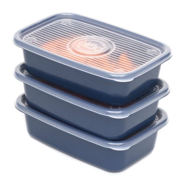 6 Pieces Meal Prep Container Rectangular