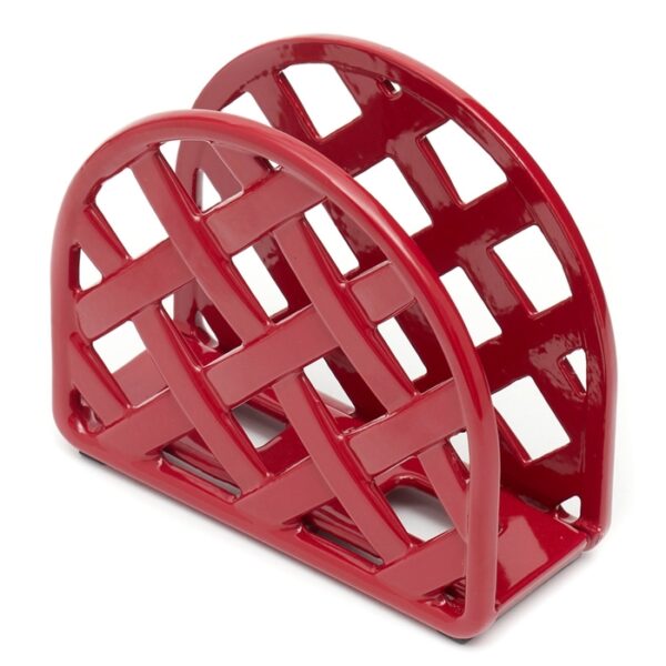 Cast Iron Napkin Holder Weave