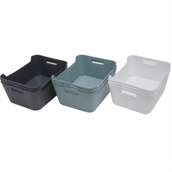 3 Pieces Storage Basket Flexi Medium