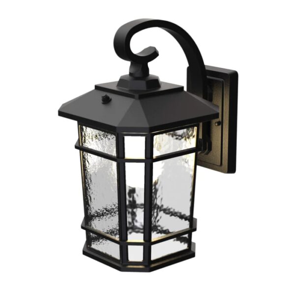 Koda Outdoor Led Wall Lantern Black